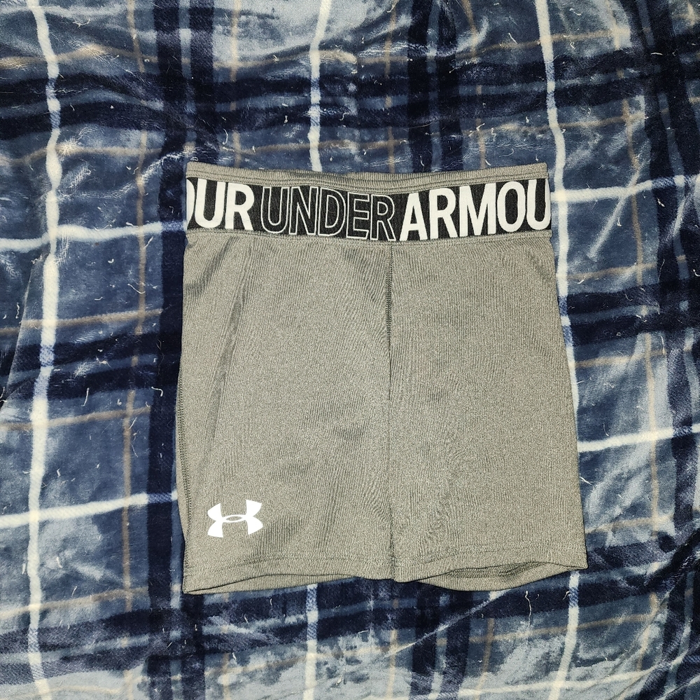 Under Armour Women's Gray Athletic Shorts